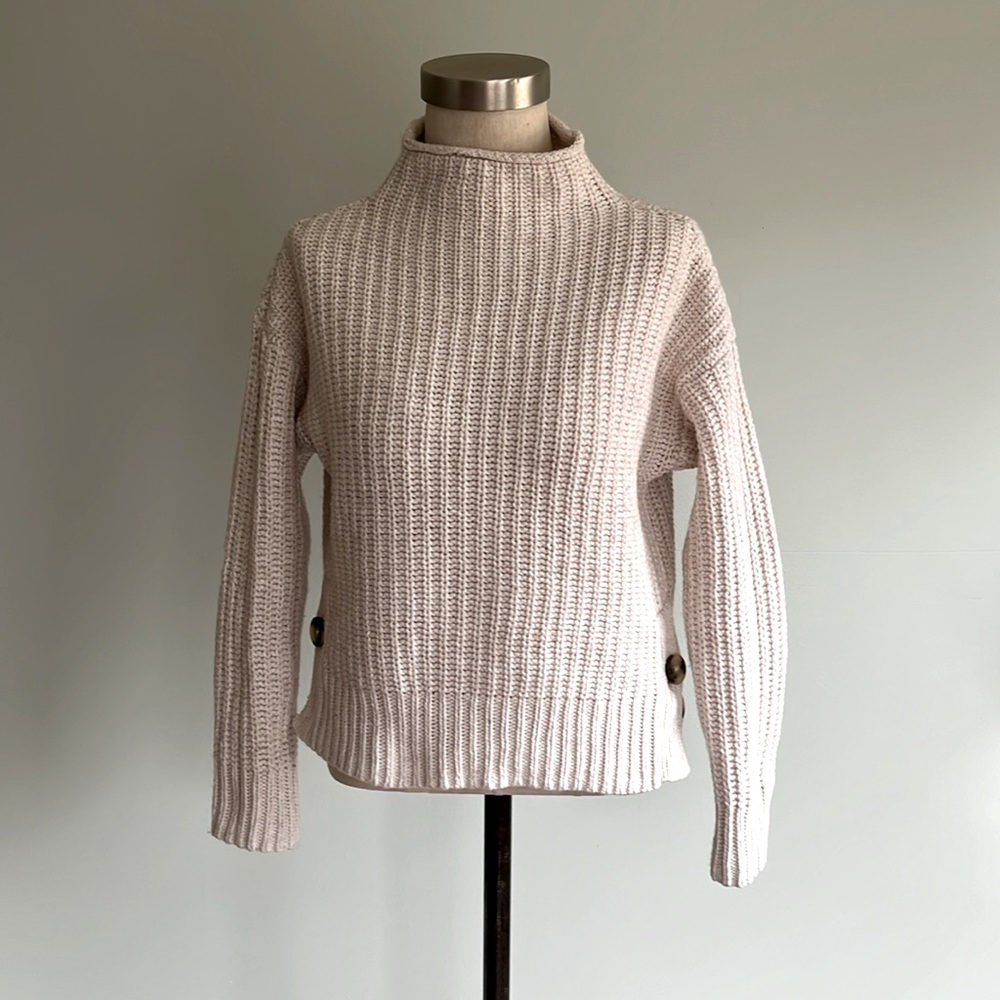 Madewell Cropped Sweater - Picture 1 of 9